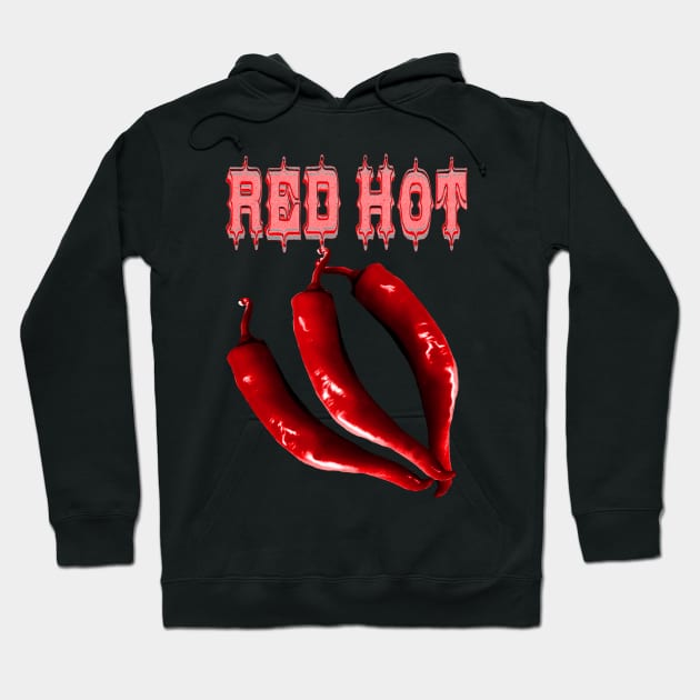 Hot Chili Spicy Food Expert Hoodie by PlanetMonkey